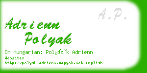 adrienn polyak business card